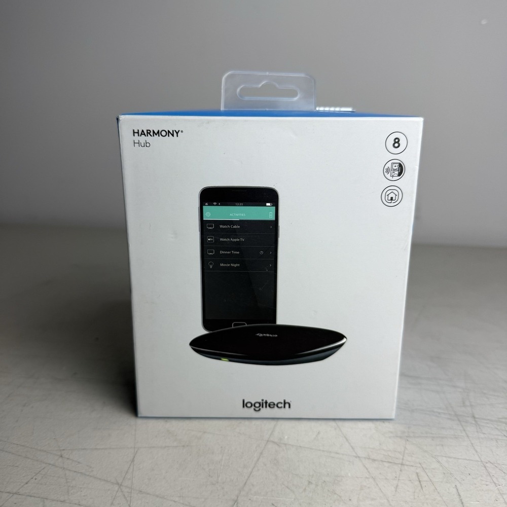 Logitech Harmony Hub 915-000238 8 Remotes-In-One for Smartphones - Brand New